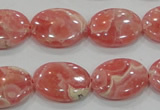 CRC107 15.5 inches 15*20mm oval natural argentina rhodochrosite beads