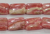 CRC109 15.5 inches 15*20mm rectangle natural argentina rhodochrosite beads