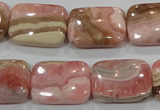 CRC112 15.5 inches 15*20mm rectangle natural argentina rhodochrosite beads