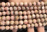 CRC1150 15.5 inches 8mm round rhodochrosite gemstone beads