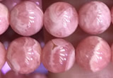 CRC1160 15.5 inches 7mm round rhodochrosite gemstone beads