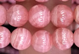 CRC1164 15.5 inches 7mm round rhodochrosite gemstone beads