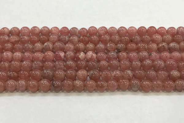 CRC1182 15.5 inches 6mm round Argentina rhodochrosite beads