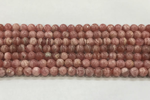 CRC1188 15.5 inches 8mm round Argentina rhodochrosite beads