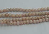 CRC150 15.5 inches 3.5mm round Argentina rhodochrosite beads