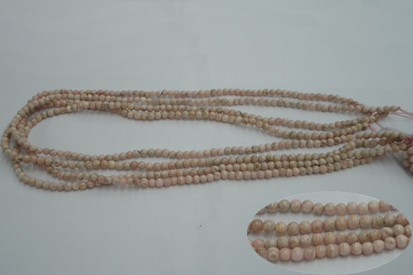 CRC150 15.5 inches 3.5mm round Argentina rhodochrosite beads