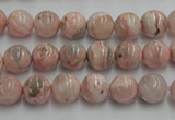 CRC152 15.5 inches 8mm round Argentina rhodochrosite beads