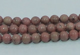 CRC201 16 inches 6mm round rhodochrosite gemstone beads wholesale