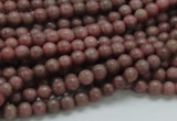 CRC50 15.5 inches 4mm round rhodochrosite gemstone beads wholesale