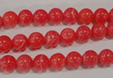 CRC502 15.5 inches 8mm round synthetic rhodochrosite beads