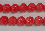 CRC503 15.5 inches 10mm round synthetic rhodochrosite beads