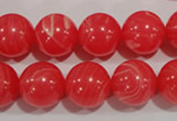 CRC505 15.5 inches 14mm round synthetic rhodochrosite beads