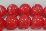 CRC506 15.5 inches 16mm round synthetic rhodochrosite beads