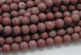 CRC51 15.5 inches 6mm round rhodochrosite gemstone beads wholesale