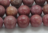 CRC55 15.5 inches 14mm round rhodochrosite gemstone beads wholesale