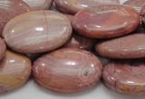 CRC78 15.5 inches 22*30mm oval rhodochrosite gemstone beads