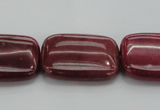 CRC825 15.5 inches 18*25mm rectangle Brazilian rhodochrosite beads