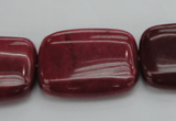 CRC826 15.5 inches 22*30mm rectangle Brazilian rhodochrosite beads