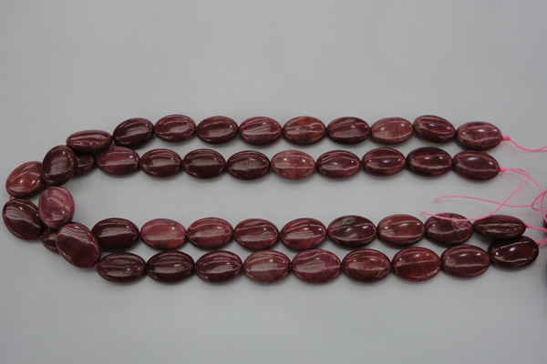 CRC832 15.5 inches 12*16mm oval Brazilian rhodochrosite beads