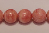 CRC91 16 inches 16mm round grade AA argentina rhodochrosite beads