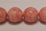 CRC92 16 inches 18mm round grade AA argentina rhodochrosite beads