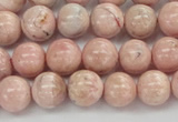 CRC922 15.5 inches 8mm round natural rhodochrosite beads