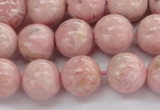 CRC923 15.5 inches 10mm round natural rhodochrosite beads