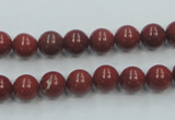 CRE01 16 inches 8mm round natural red jasper beads wholesale