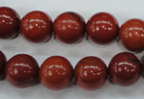 CRE28 15.5 inches 12mm round red jasper gemstone beads wholesale