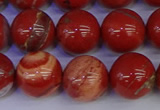 CRE305 15.5 inches 14mm round red jasper beads wholesale