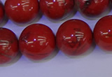 CRE307 15.5 inches 18mm round red jasper beads wholesale