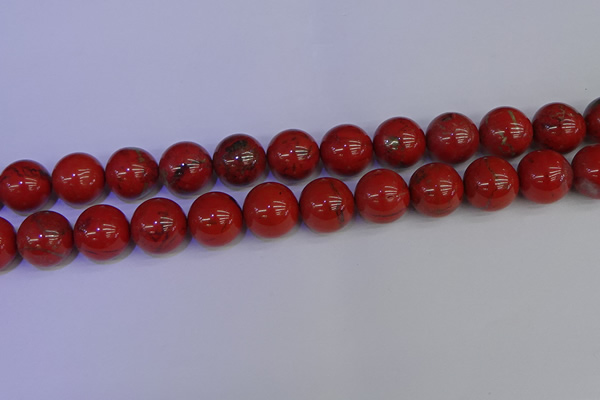 CRE307 15.5 inches 18mm round red jasper beads wholesale