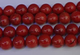 CRE310 15.5 inches 4mm round red jasper beads wholesale