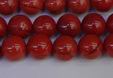 CRE312 15.5 inches 8mm round red jasper beads wholesale