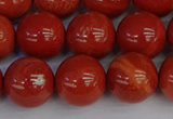 CRE314 15.5 inches 12mm round red jasper beads wholesale