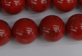 CRE315 15.5 inches 14mm round red jasper beads wholesale