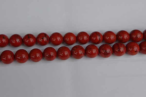 CRE316 15.5 inches 16mm round red jasper beads wholesale