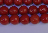 CRE322 15.5 inches 8mm round red jasper beads wholesale