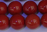 CRE327 15.5 inches 18mm round red jasper beads wholesale