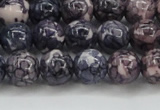 CRF338 15.5 inches 10mm round dyed rain flower stone beads wholesale