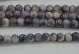 CRF435 15.5 inches 3mm round dyed rain flower stone beads wholesale