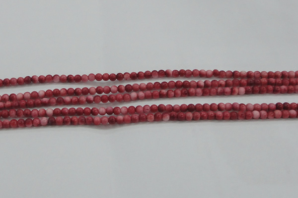 CRF438 15.5 inches 3mm round dyed rain flower stone beads wholesale