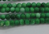 CRF441 15.5 inches 3mm round dyed rain flower stone beads wholesale