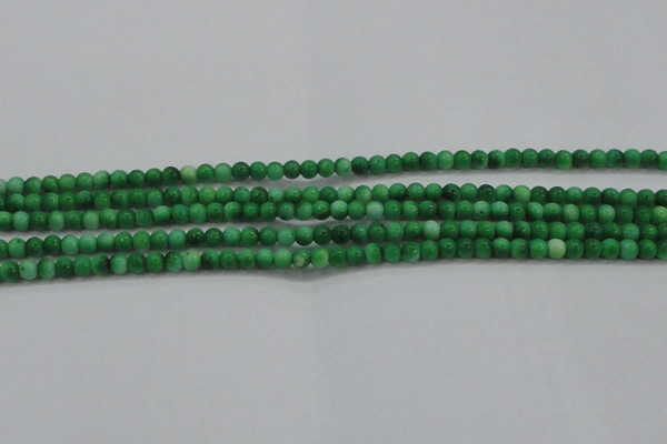 CRF441 15.5 inches 3mm round dyed rain flower stone beads wholesale