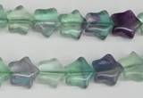 CRG04 15.5 inches 12*12mm star fluorite gemstone beads wholesale