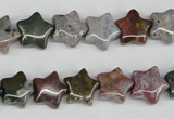 CRG09 15.5 inches 12*12mm star ocean agate gemstone beads wholesale