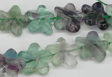 CRG17 15.5 inches 16*16mm star fluorite gemstone beads wholesale