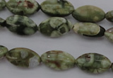 CRH136 15.5 inches 6*12mm marquise rhyolite gemstone beads