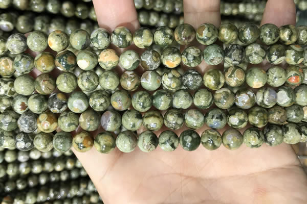 CRH570 15.5 inches 4mm round rhyolite gemstone beads wholesale