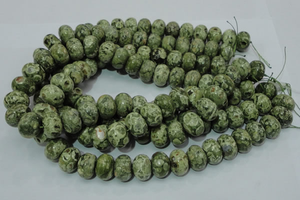 CRH97 15.5 inches 13*18mm rondelle rhyolite beads wholesale